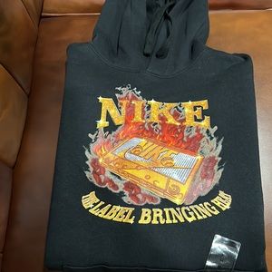 Nike Nsw Club 3rd Coast Graphic Basketball Hoodie Mens Size Medium